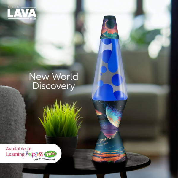 14.5" New World Discovery Lava Lamp