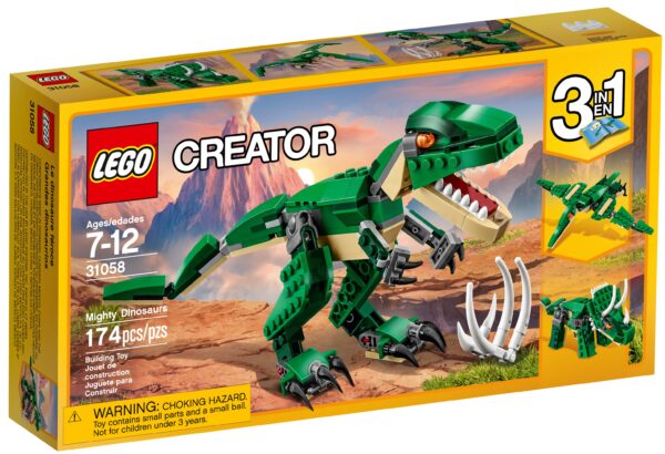 31058 Creator Mighty Dinosaurs 174pc